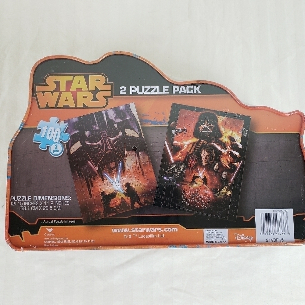 Star Wars Villains 2 Puzzle Pack